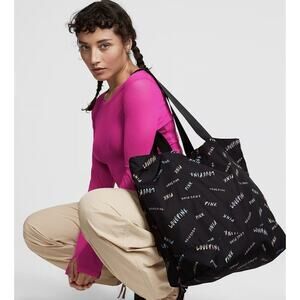 Victoria's Secret Pink Logo Large Weekender Tote Bag